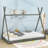 Wilpert Twin Size Platform Bed with Triangle Structure-112054357