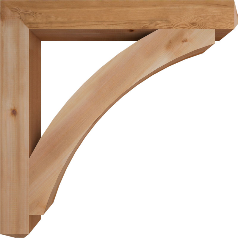 Support pour artisan Thorton, Cèdre rouge de l'Ouest (lisse), H 34 po x l 4 po x P 34 po