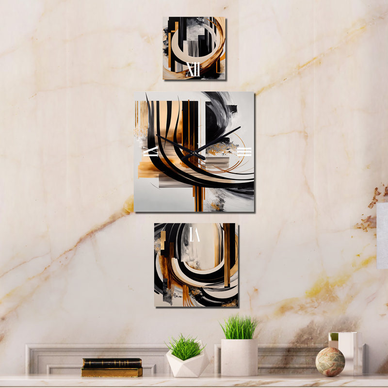 Horloge murale Makayden