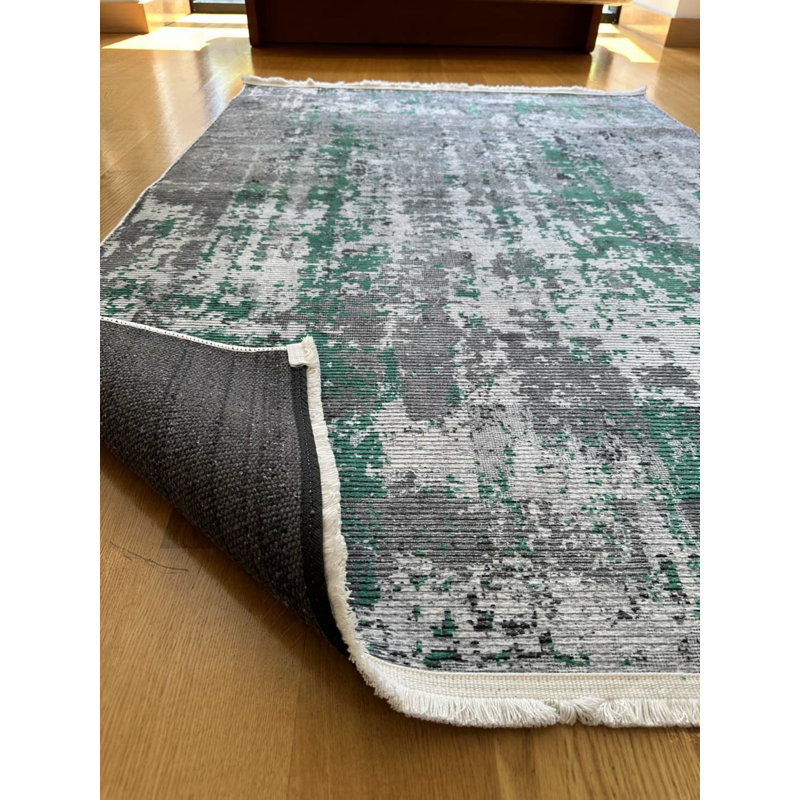 Tapis Nashayla avec envers antidérapant, Tapis de couloir 6 pi 7 po x 14 pi 9 po