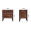 Eryx 55cm W Solid Wood Bedside Table