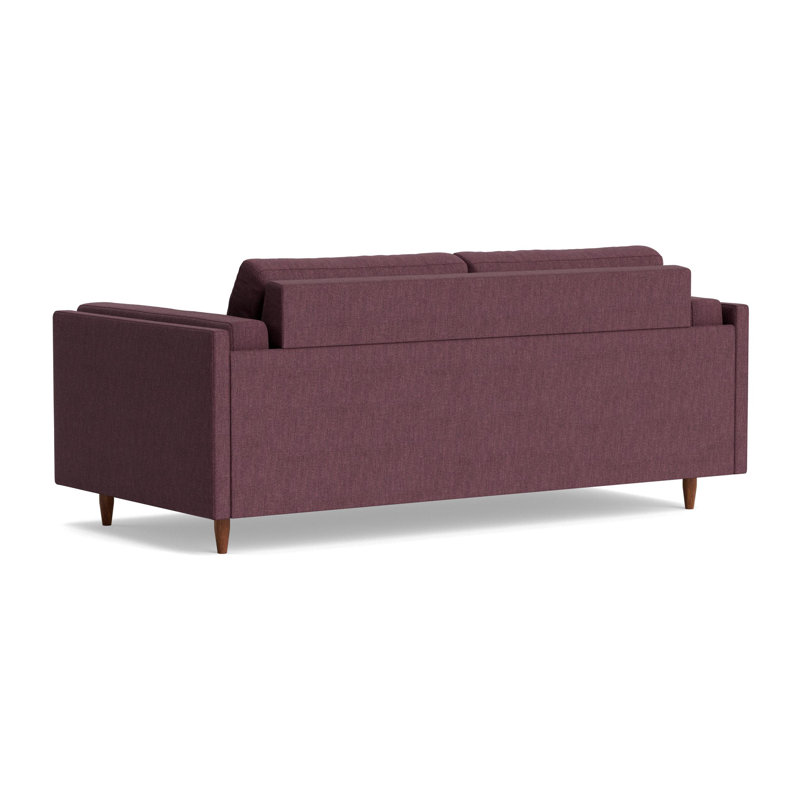 Skinny Fat Sofa Bed, Performance Weave - Aubergine