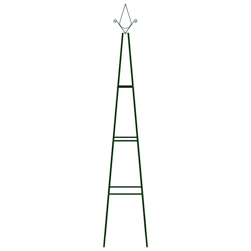Aldrich 195cm H x 35cm W Iron Fan Trellis