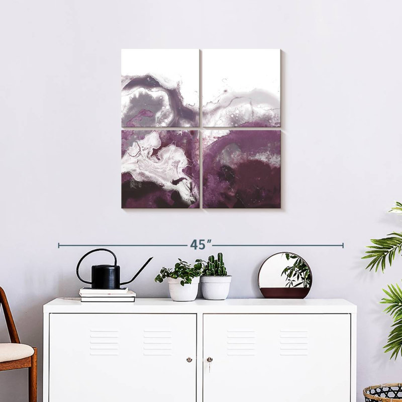 Orchid Wave II, 26" H x 26" W