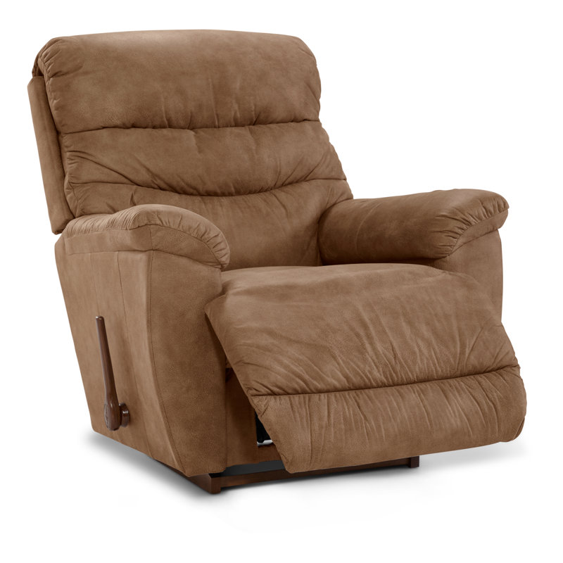 Joshua Manual Rocking Recliner with iClean Fabric, Brown