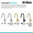 KRAUS Oletto Single Handle Pull Down Kitchen Faucet with QuickDock Top Mount Installation Assembly-2046980629