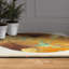 Tapis rectangulaire Divyan avec envers antidérapant