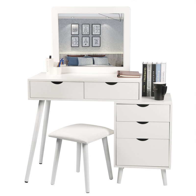 Terese Dressing Table with Mirror