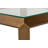 Gilbert Glass Top End Table