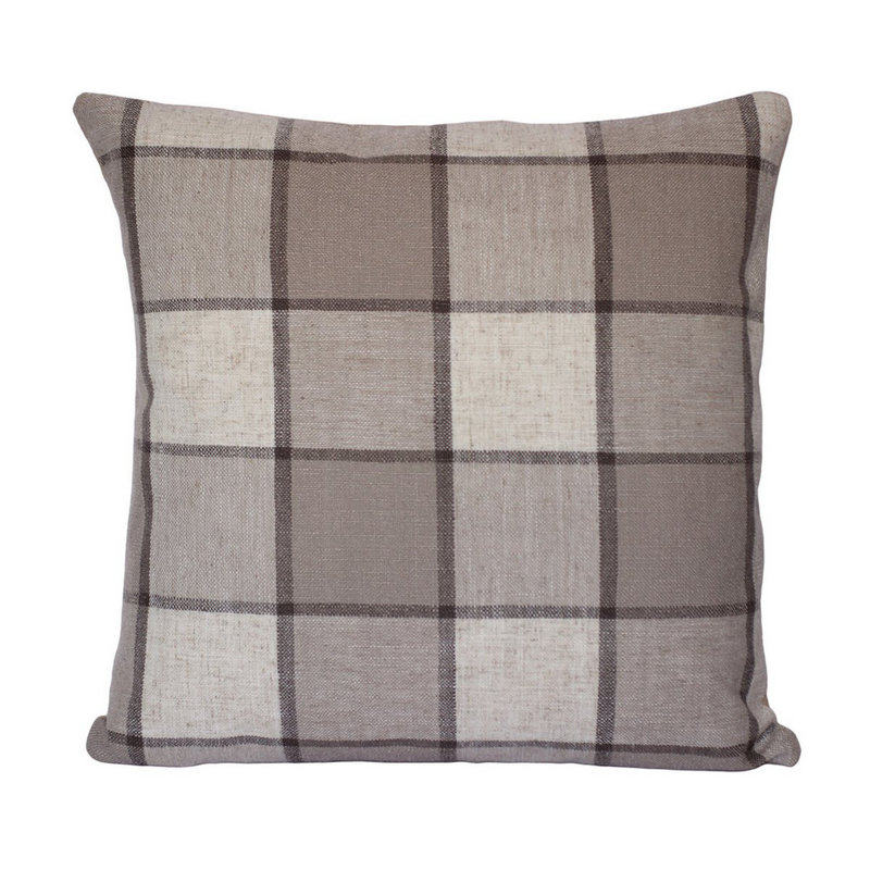 Elysant Square Cushion Cover, Grey