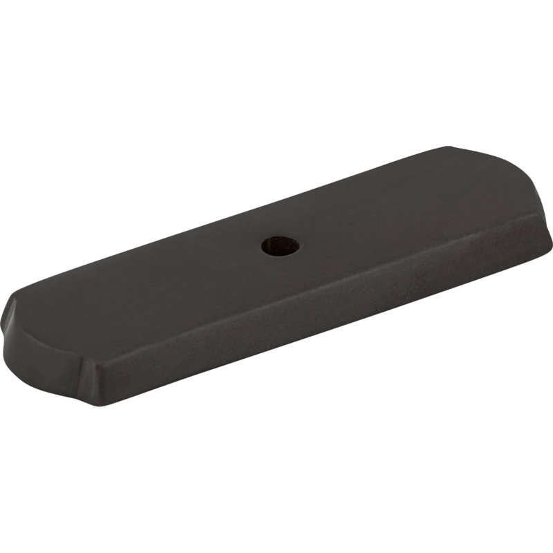 Aspen Rectangle  Backplate, Medium Bronze