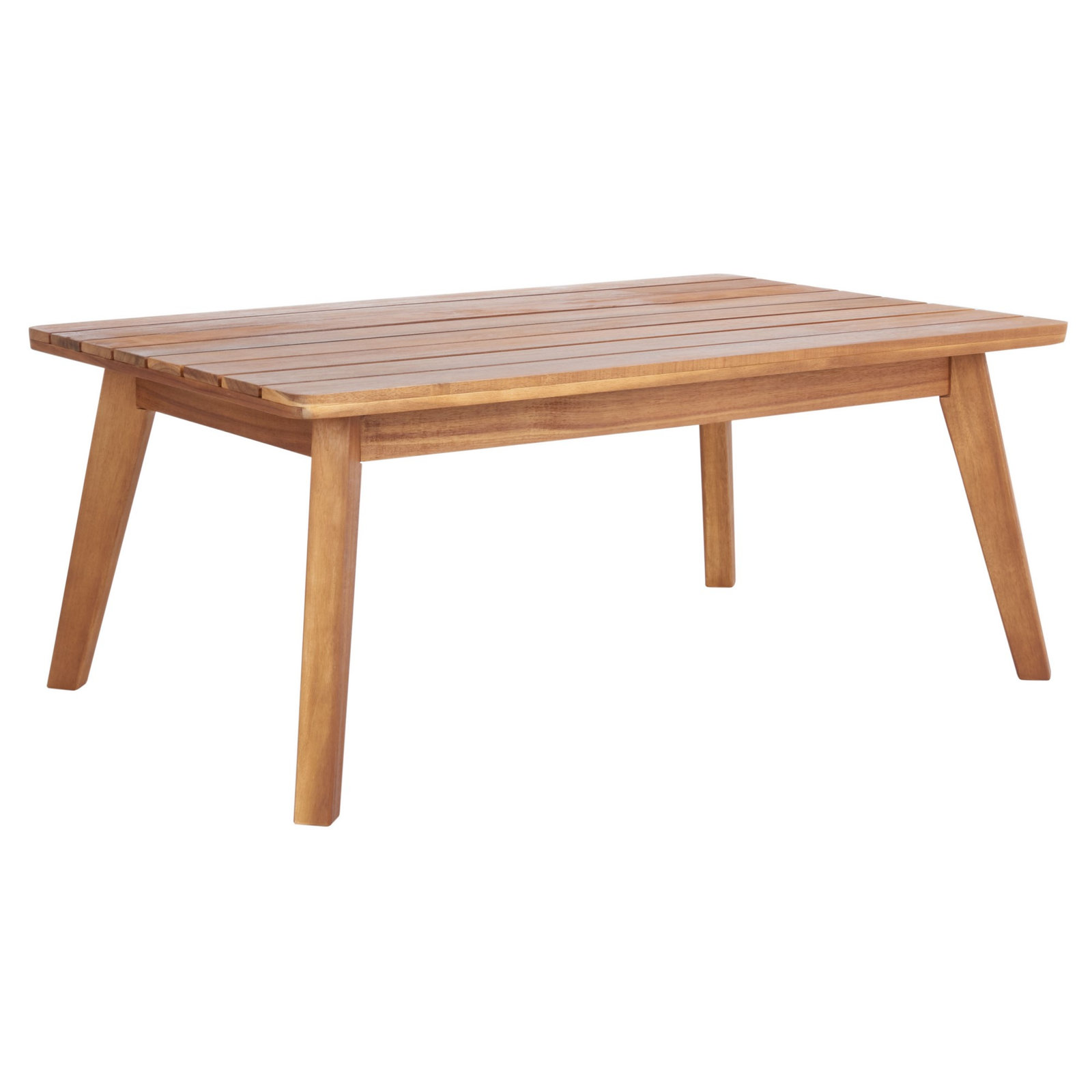 Jose 4-Person Acacia Patio Seating Group, Beige, Natural