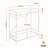 Talar Metal Bar Cart Simply Assembled with ONLY 4 Screws-1689069757-1689069744