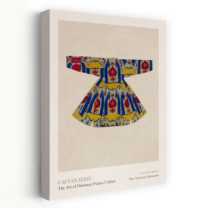 Ornement, repose-pieds, caftan, architecture colorée traditionnelle, art mural, H 18 po x l 12 po