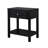 Dylan Wooden End Side Table Nightstand With Glass Top And Drawer-1640428775