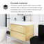 Meuble-lavabo mural 36 po avec lavabo à surface solide intégré-1164546648