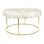 Paris 36" Wide Round Standard Ottoman