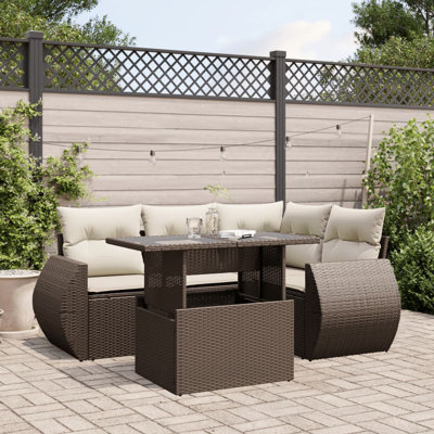 Ensemble de canapé de jardin Vidaxl