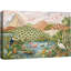 Art lunatique de paysage tropical de la faune, images colorées de salon, impression sur toile encadrée-1948373437-1948373436