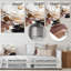 Décoration murale lignes métalliques-1020863450