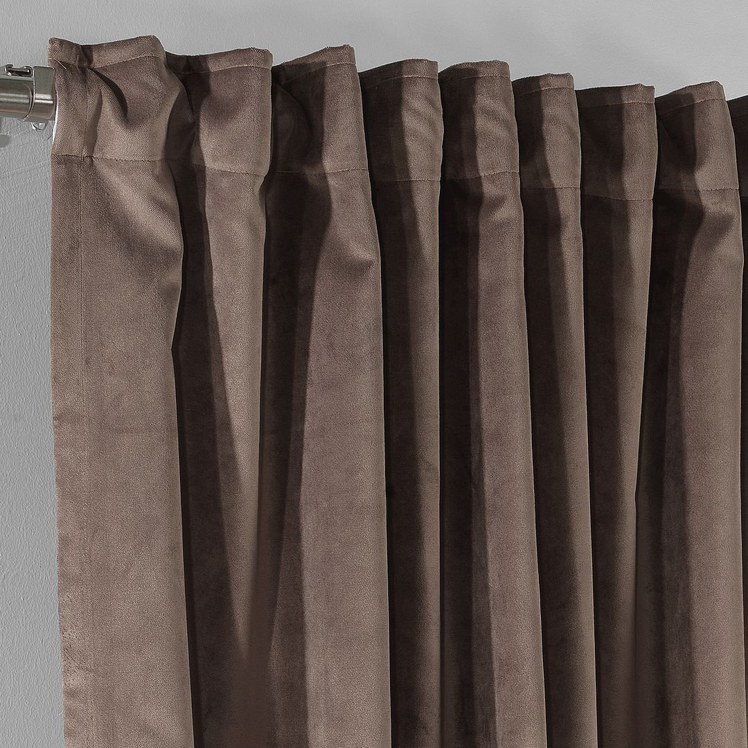 Soft Touch Velvet Kitchen Valance