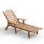 Ensemble de chaise longue inclinable d'extérieur en PEHD avec porte-gobelet-587603740