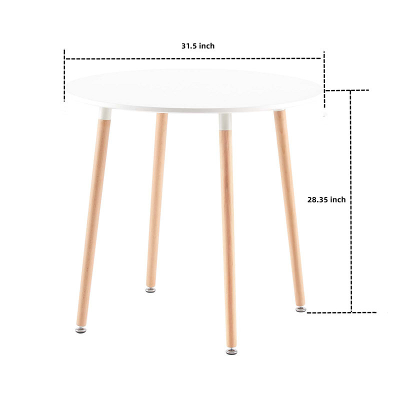 Ensemble de salle à manger 31,5 po x 31,5 po Johel