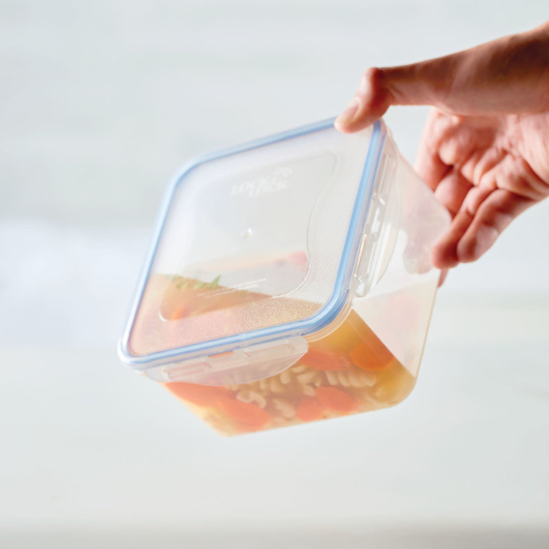 Clear BPA-Free Plastic Food Storage Jar Set, 10 Piece