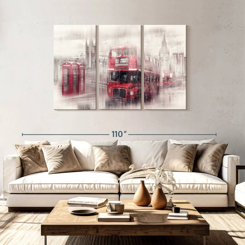 Mehar Westminster Collage, 48" H x 74" W