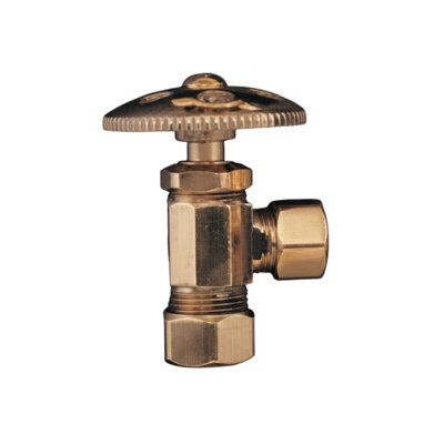 Strom Living Angle Stop with 1/2" Compression