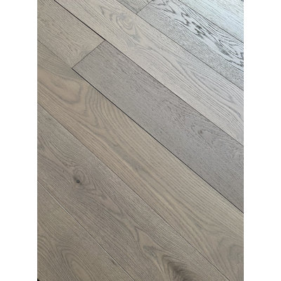 European Oak 9/16" Thick x 7-1/2" Wide Engineered Hardwood Flooring by Golden State Floors