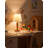12” Solid Wood Dimmable Table Lamps With Memory