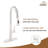 Spring Neck Standard Kitchen Faucet with Dual-Function spray head and Deck Plate-88382316