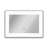 Monterey Glass Frame Mirror