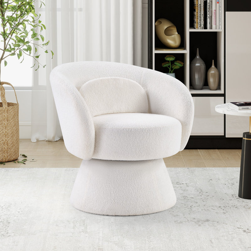 Fauteuil demi-tonneau de 27,5 po Bochovice