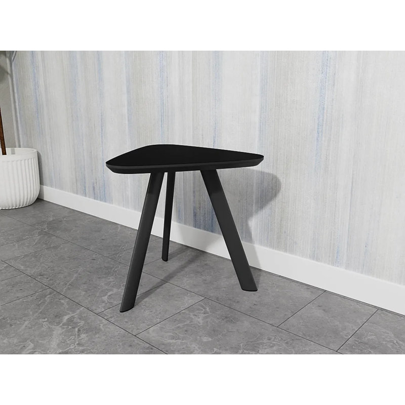 Table de bout Darsey Lounge, Nuit noire, Gris anthracite