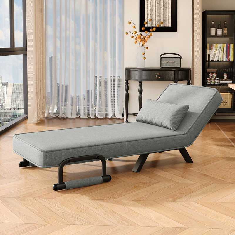 Upholstered Accent Chair, Dark Grey