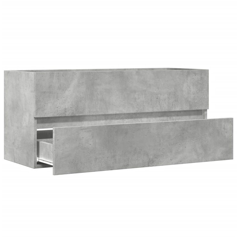 Brennin Under Sink Cabinet, Concrete Grey