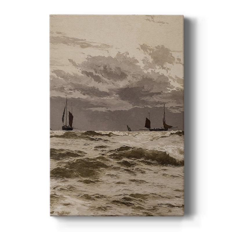 Paysage rétro CC XXVII - galerie Cavas, H 18 po x l 12 po