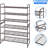 9 Pair Stackable Shoe Rack