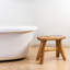 Solid Wood Accent Stool