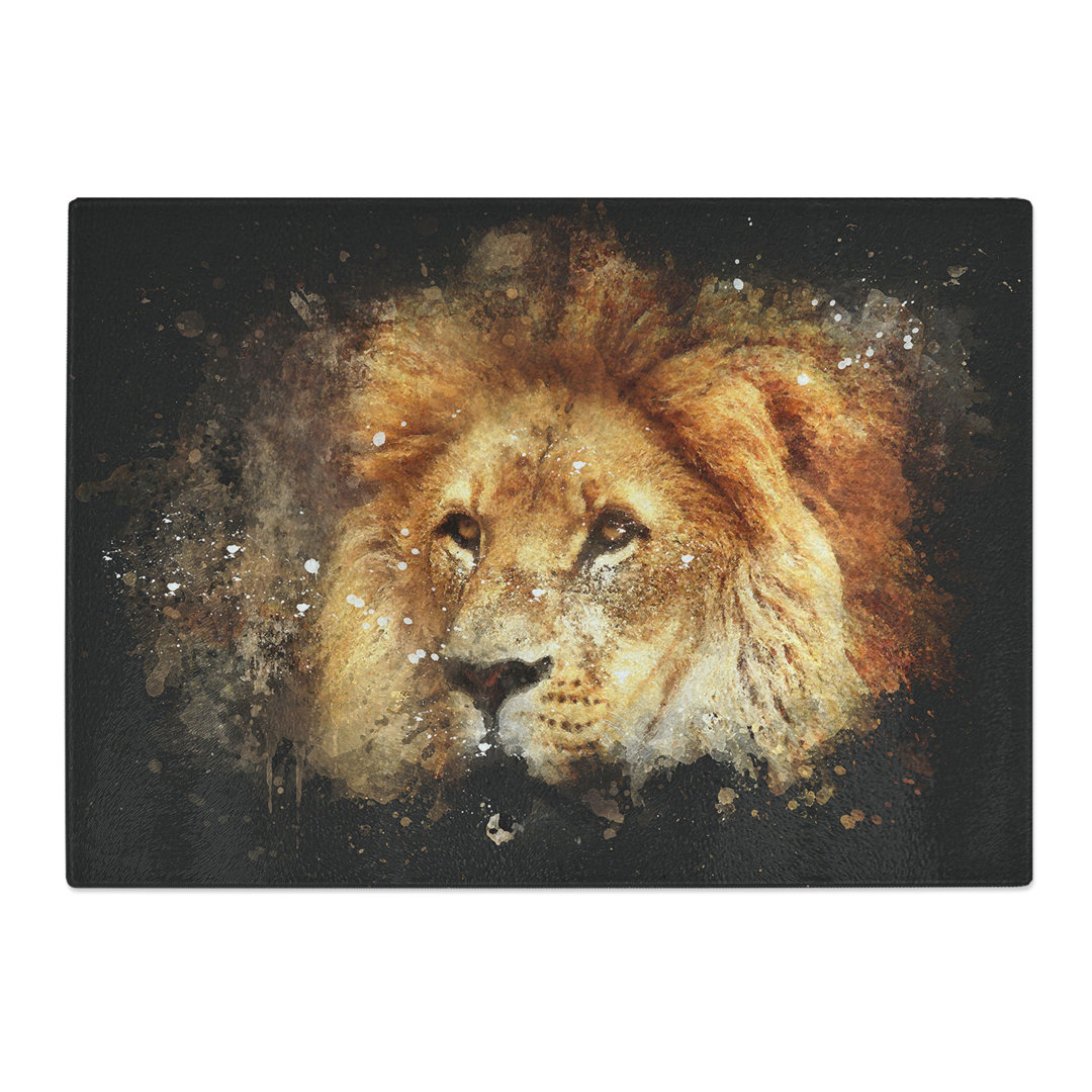 Lion Vol.6 Paint Splash Chopping Board