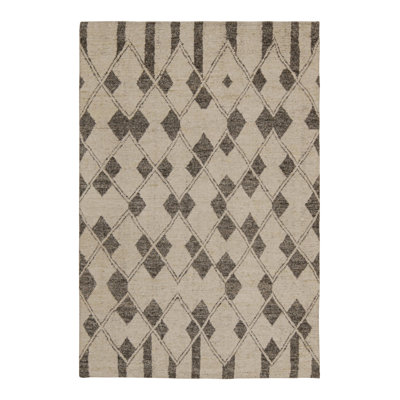 Moroccan Hand Knotted Area Rug