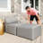 Big Joe Patio Outdoor Lounge Chair & Ottoman Set-67461870