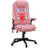 High Back Vibration Massage Office Chair with 6 Vibration Points, Heated Reclining with Remote-306155332-318800399