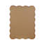 Miroir rectangulaire en bois massif ondulé-771618505