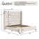 Duluth Upholstered Wingback Bed