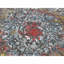 Tapis noir en laine et en soie noué à la main 6 pi 1 po x 9 pi 2 po DCB8CCD432BE4B31A42CEA5D562CAE6D