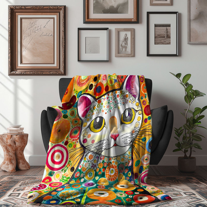 Throw Blanket, 50" W x 60" L