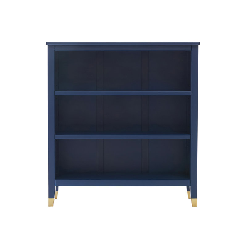 Osnabrock 97cm H x 89cm W Standard Bookcase, Navy